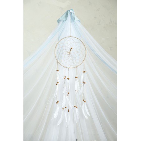 Κουνουπιέρα Nima Nappy Light Blue 200x570