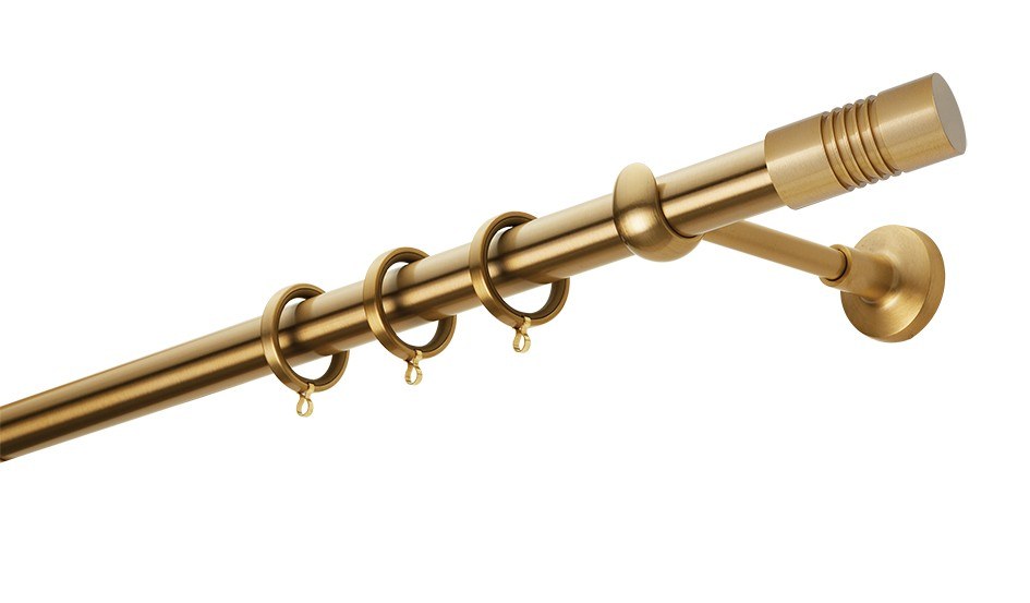 Κουρτινόβεργα Zogometal Easy Line E0435 Όρο Ματ