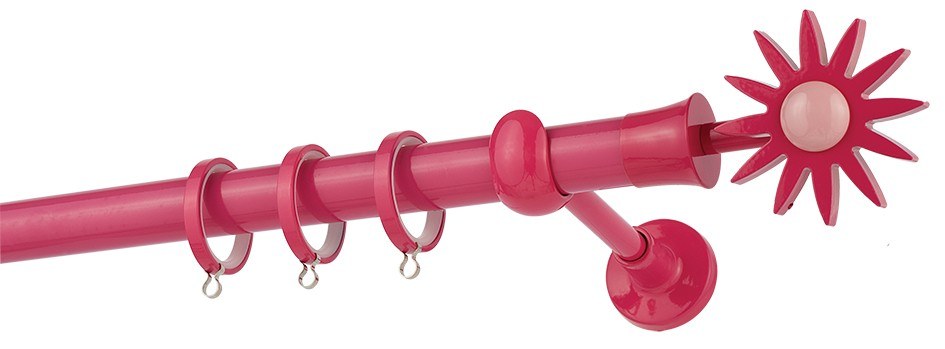 Κουρτινόβεργα Zogometal Color Pop Super Gloss CP4054 Φούξια - Ροζ