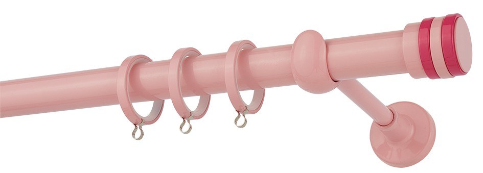 Zogometal Κουρτινόβεργα Zogometal Color Pop Super Gloss CP4132 Ροζ - Φούξια