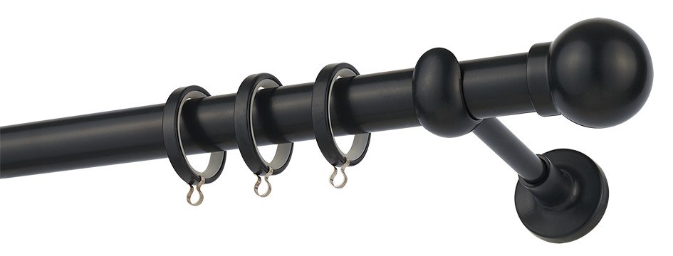 Κουρτινόβεργα Zogometal Color More Mat CP0058 Ανθρακί