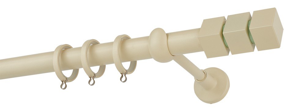 Κουρτινόβεργα Zogometal Color More Mat CP0473 Ιβουάρ - 