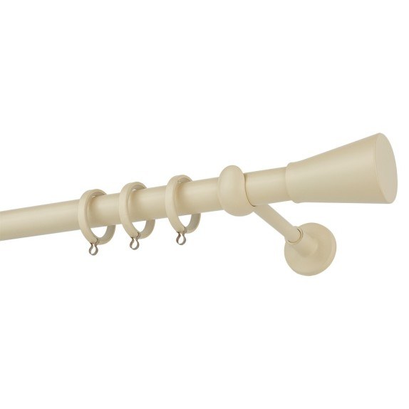 Κουρτινόβεργα Zogometal Color More Mat CP4141 Ιβουάρ