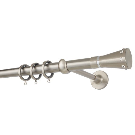 Κουρτινόβεργα Zogometal Prestige Collection Με Άκρα Με...