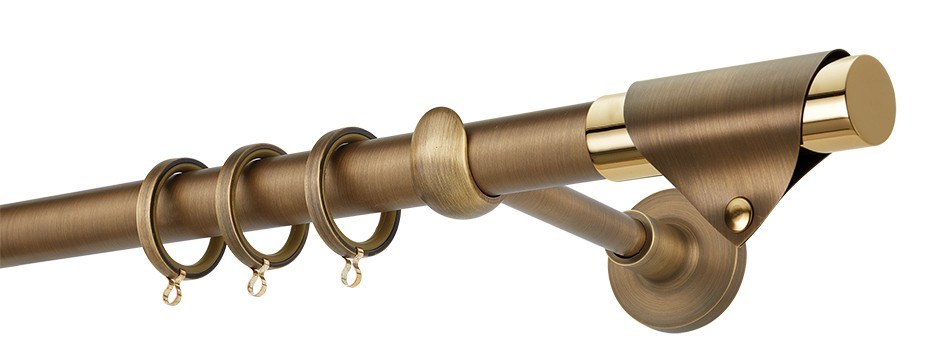 Κουρτινόβεργα Zogometal Prestige Collection PR4123 Μπονζέ/Όρο