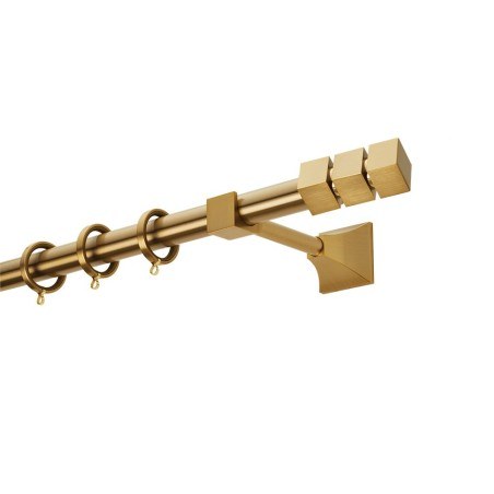 Κουρτινόβεργα Zogometal Prestige Collection PR0473 Όρο Ματ/Όρο