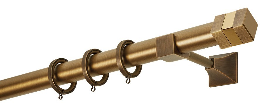 Κουρτινόβεργα Zogometal Prestige Collection PR0474 Μπονζέ/Όρο