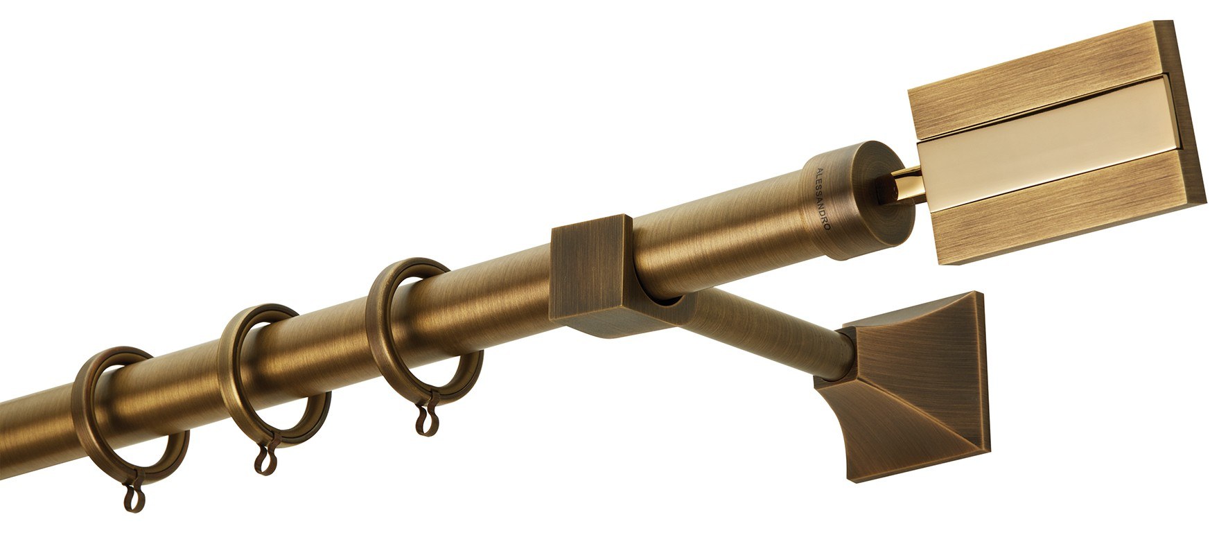 Κουρτινόβεργα Zogometal Prestige Collection PR4072 Μπονζέ/Όρο