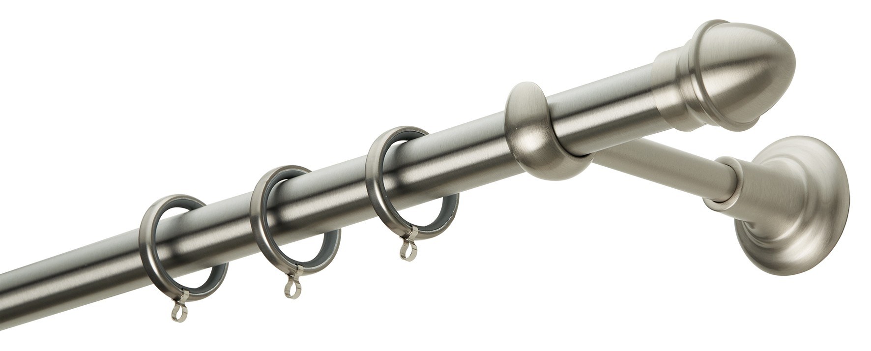 Κουρτινόβεργα Zogometal Classique Collection CL0073 Νίκελ Ματ