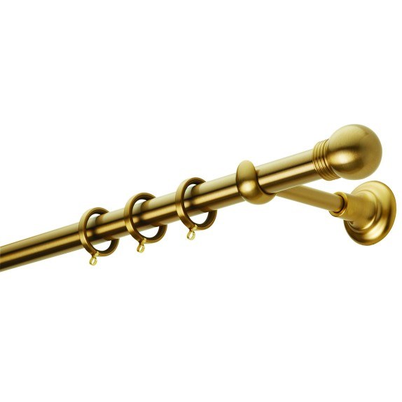 Κουρτινόβεργα Zogometal Classique Collection CL0074 Όρο Ματ