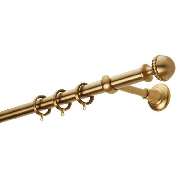 Κουρτινόβεργα Zogometal Classique Collection CL0076 Όρο Ματ