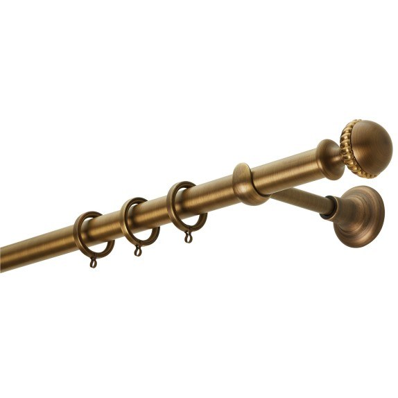 Κουρτινόβεργα Zogometal Classique Collection CL0076 Μπρονζέ