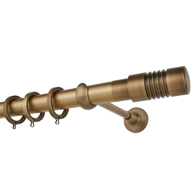 Κουρτινόβεργα Zogometal Easy Line E0436 Μπρονζέ