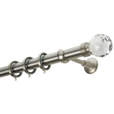 Κουρτινόβεργα Zogometal Classique Collection CL0434 Νίκελ Ματ