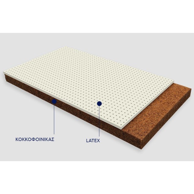 Παιδικό Στρώμα Υπνου Organic Cotton Greco Strom...