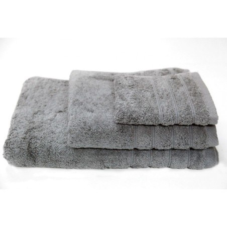 Πετσέτα Χεριών Anesis Cotton Pennie Γκρι 30x50
