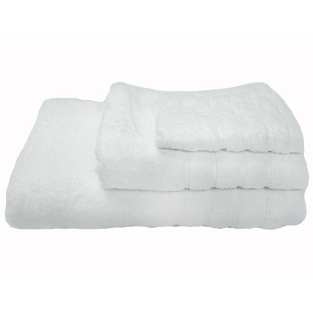 Πετσέτα Προσώπου Anesis Cotton Pennie Λευκό 50x100
