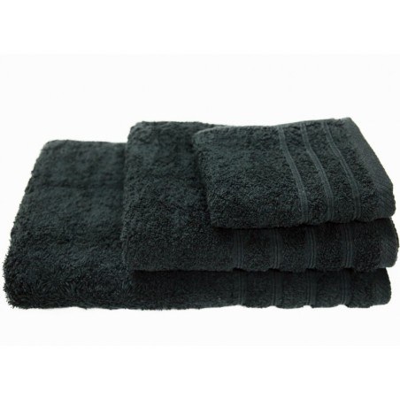 Πετσέτα Προσώπου Anesis Cotton Pennie Μαύρο 50x100