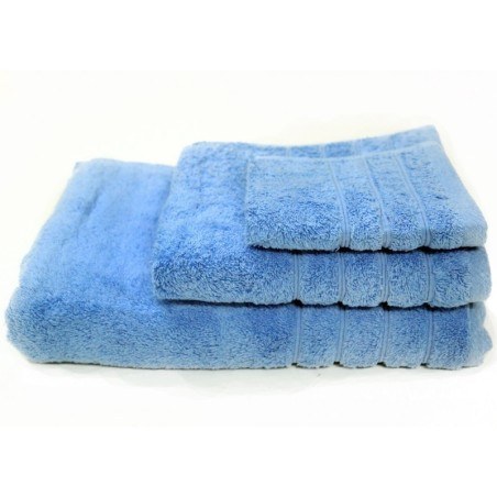 Πετσέτα Προσώπου Anesis Cotton Pennie Σιέλ 50x100