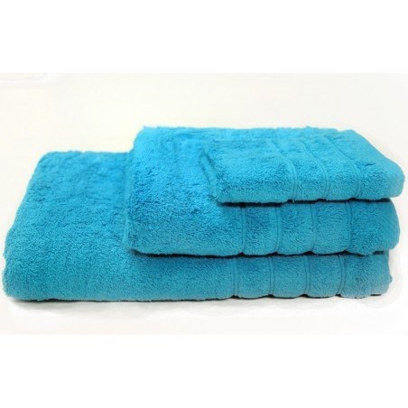 Πετσέτα Προσώπου Anesis Cotton Pennie Τυρκουάζ 50x100