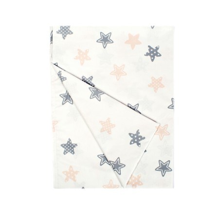 Σεντόνι Λίκνου Dimcol Star 103 Grey 80x110