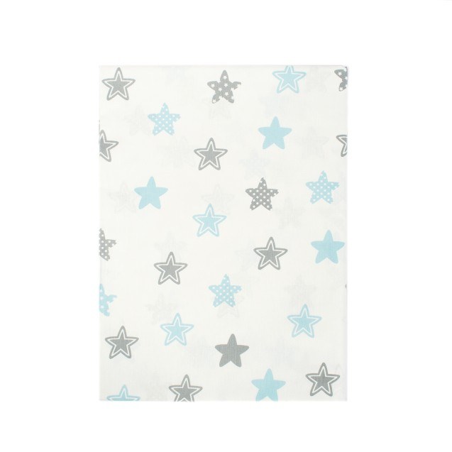 Σεντόνι Λίκνου Dimcol Star 104 Sky Blue 80x110