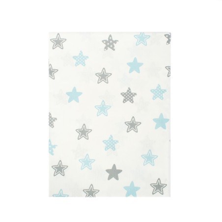 Σεντόνι Λίκνου Dimcol Star 104 Sky Blue 80x110