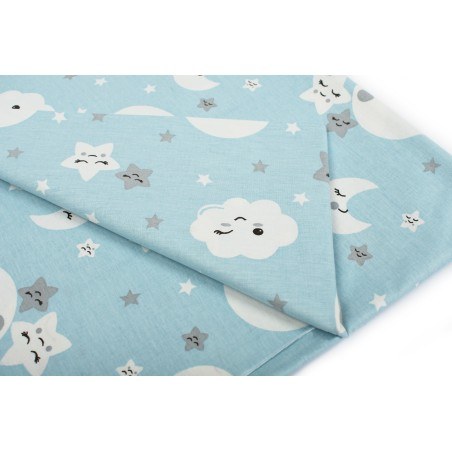 Σεντόνι Λίκνου Dimcol Smile 81 Blue 80x110