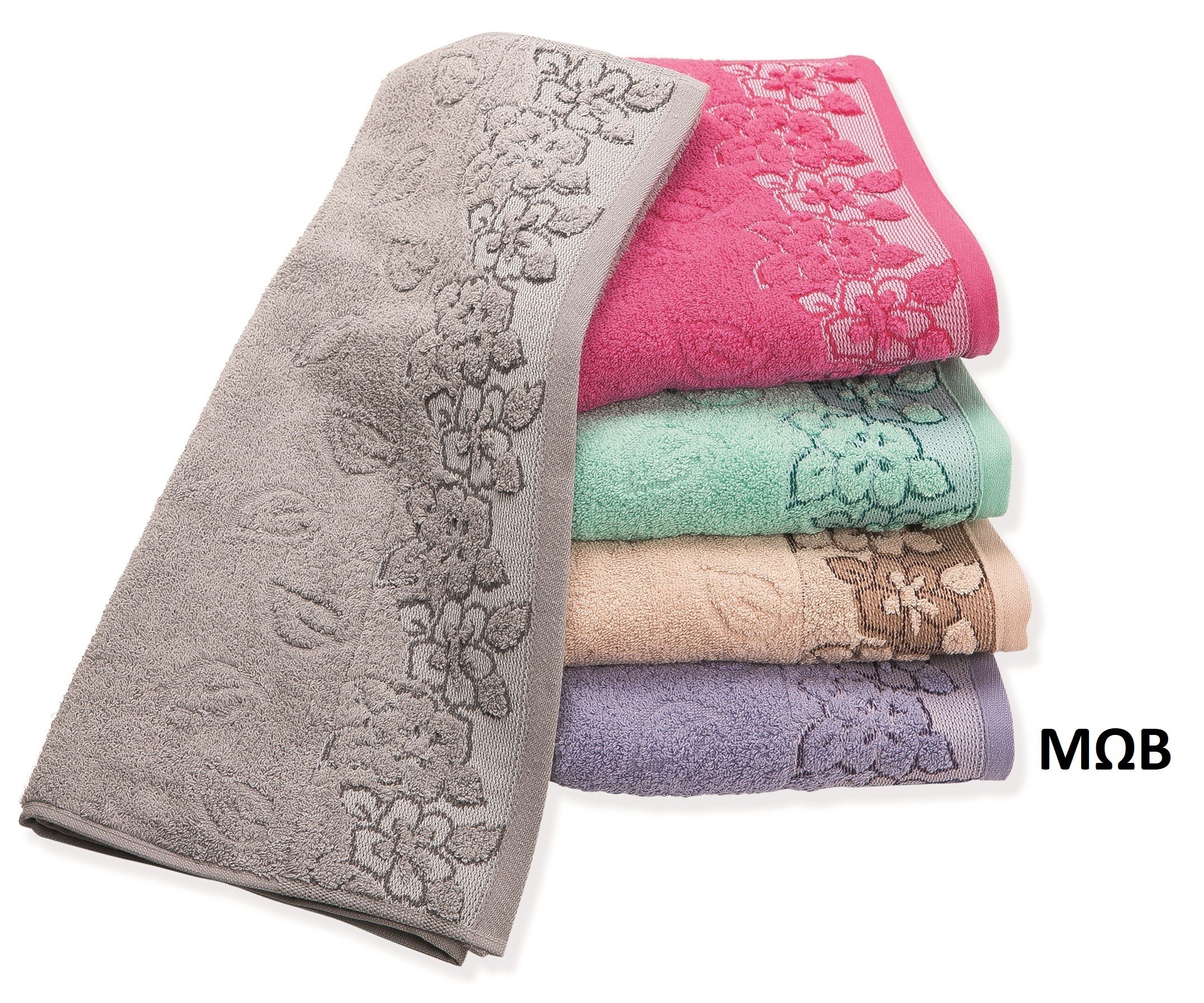 Πετσέτα Σώματος Dimcol Ερατώ Μωβ 70x140