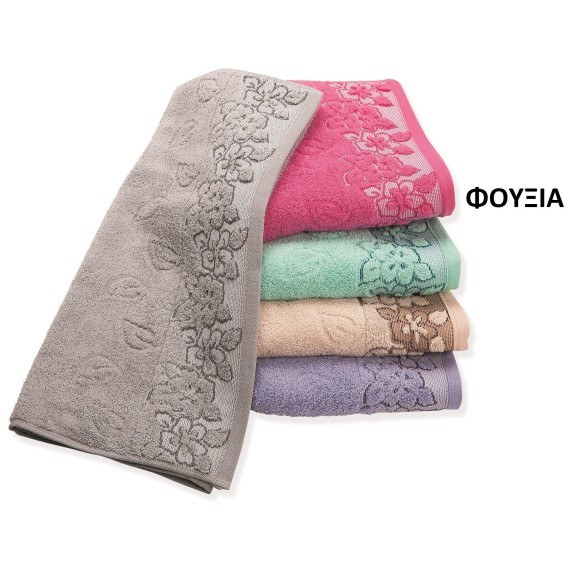 Πετσέτα Σώματος Dimcol Ερατώ Φούξια 70x140