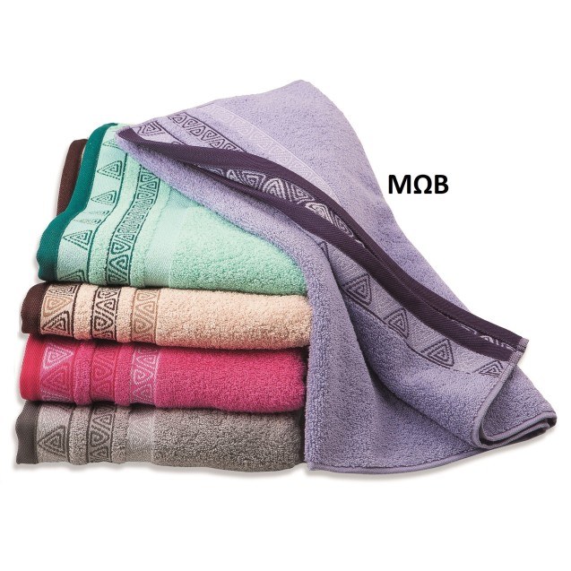 Πετσέτα Σώματος Dimcol Θάλεια Μωβ 70x140