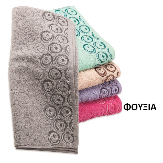 Πετσέτα Σώματος Dimcol Ουρανία Φούξια 90x150