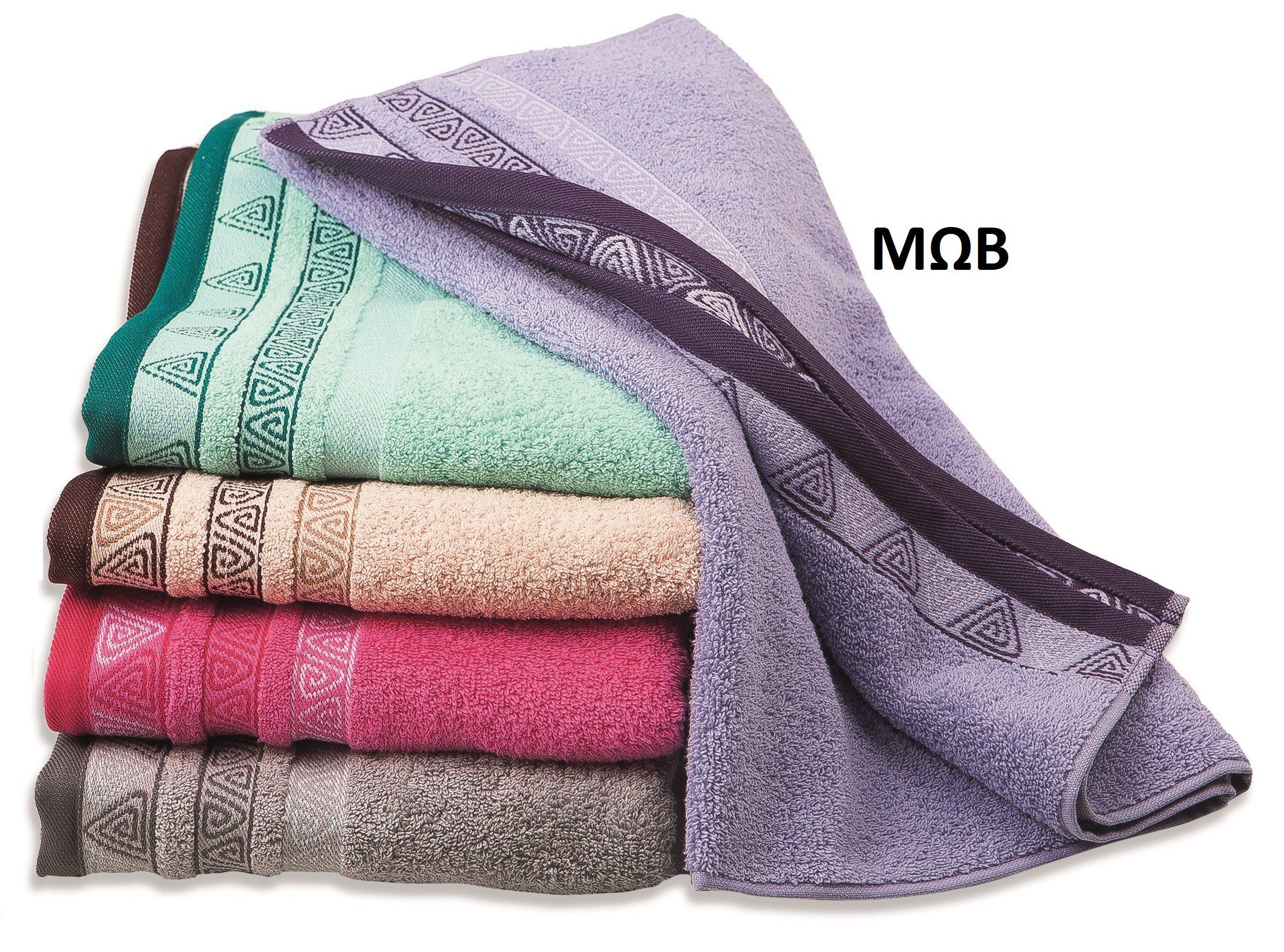 Πετσέτα Σώματος Dimcol Θάλεια Μωβ 90x150