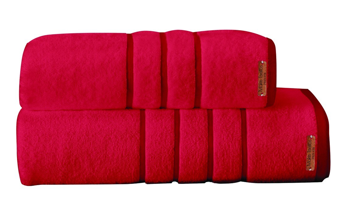 Πετσέτα Προσώπου Makis Tselios Private Coral 50x90