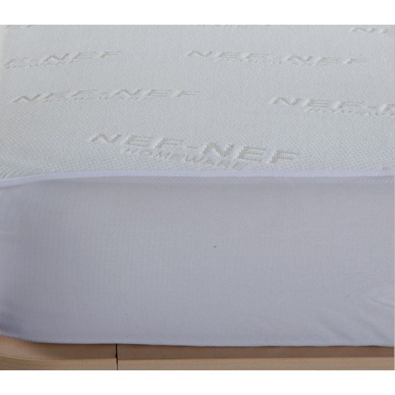 Κάλυμμα Στρώματος Αδιάβροχο Υπέρδιπλο Nef Nef Jacquard &...