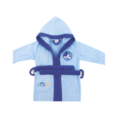 Παιδικό Μπουρνούζι Με Κουκούλα Dimcol Disney Mickey