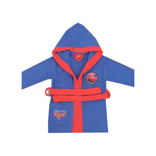 Παιδικό Μπουρνούζι Με Κουκούλα Dimcol Disney Cars