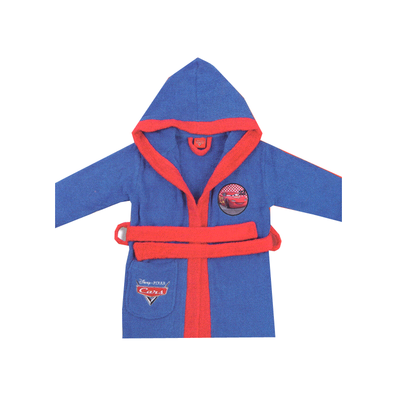 Παιδικό Μπουρνούζι Με Κουκούλα Dimcol Disney Cars