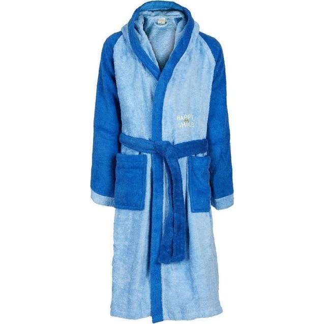 Παιδικό Μπουρνούζι Με Κουκούλα Dimcol Happy...