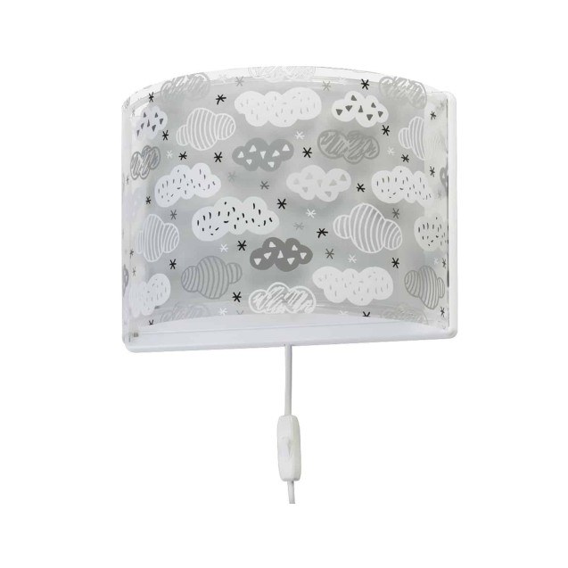 Παιδική Απλίκα Τοίχου Ango Clouds Gray 41418 E