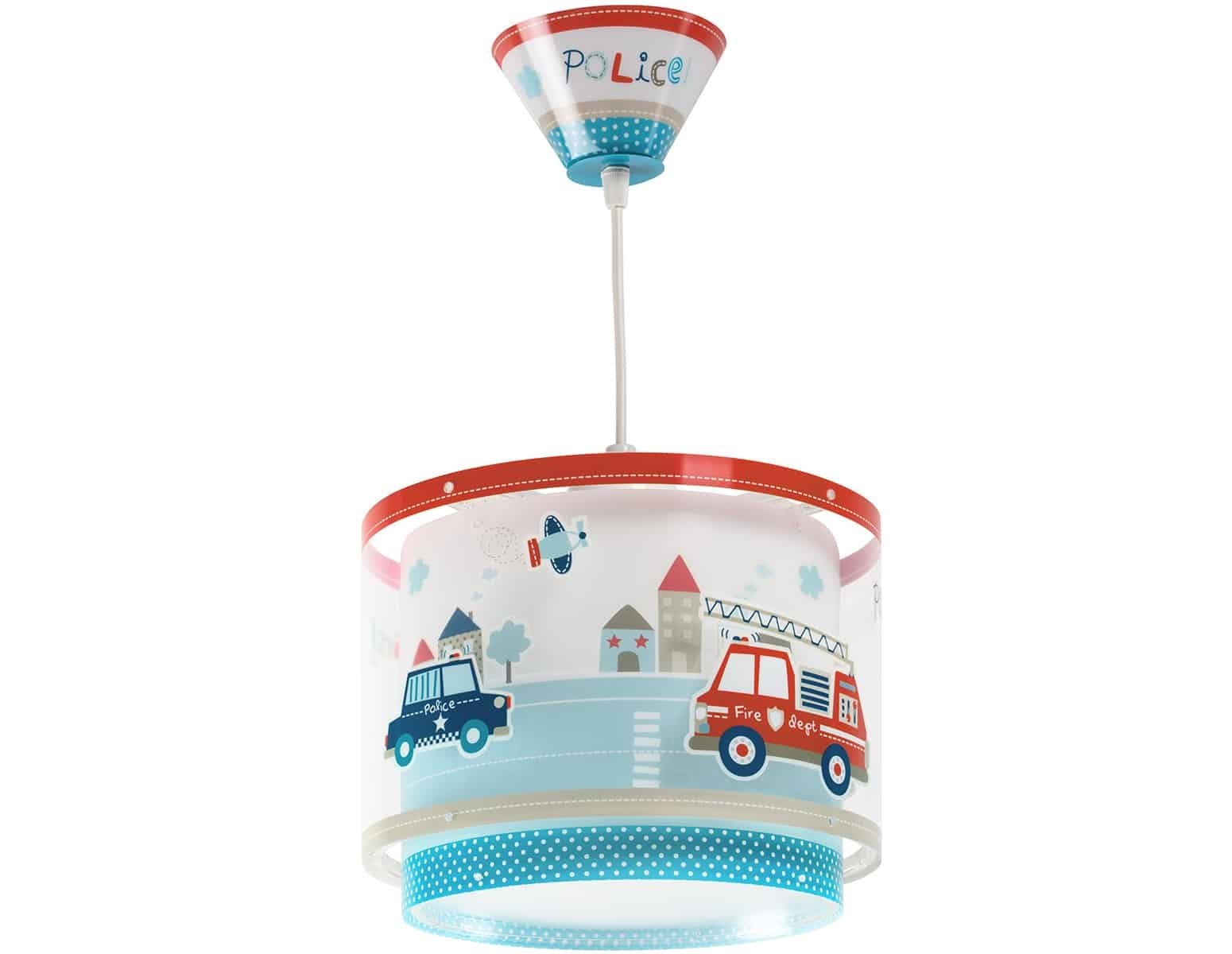 Παιδικό Φωτιστικό Οροφής Μονόφωτο Ango Police 60612