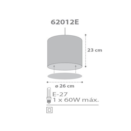 Παιδικό Φωτιστικό Οροφής Μονόφωτο Ango Sweet Dreams Gray 62012 E