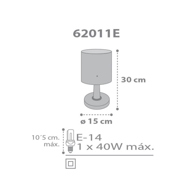 Παιδικό Πορτατίφ Ango Sweet Dreams Gray 62011 E