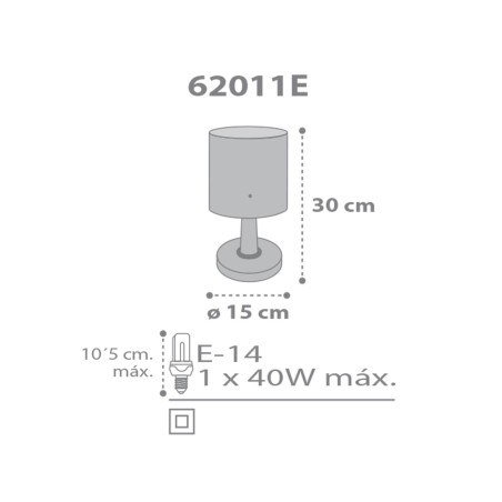 Παιδικό Πορτατίφ Ango Sweet Dreams Gray 62011 E