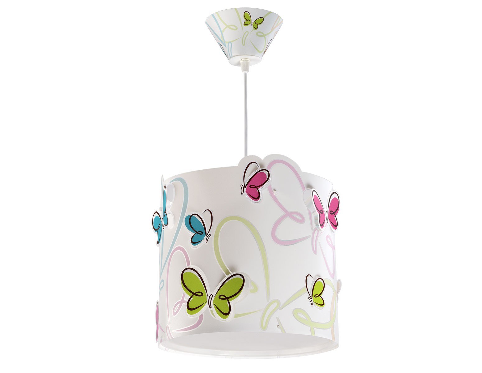 Ango Παιδικό Φωτιστικό Οροφής Μονόφωτο Ango Butterfly 62142