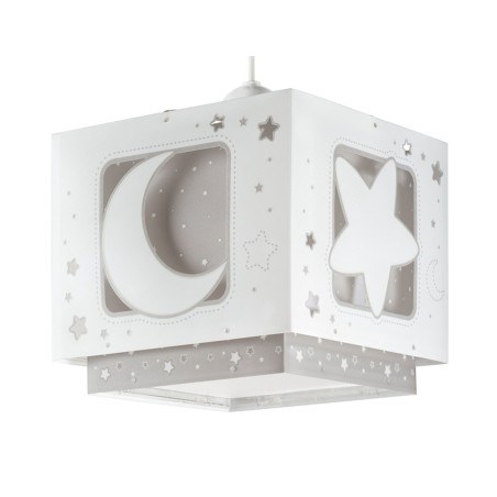 Παιδικό Φωτιστικό Οροφής Μονόφωτο Ango Gray Moon 63232 E