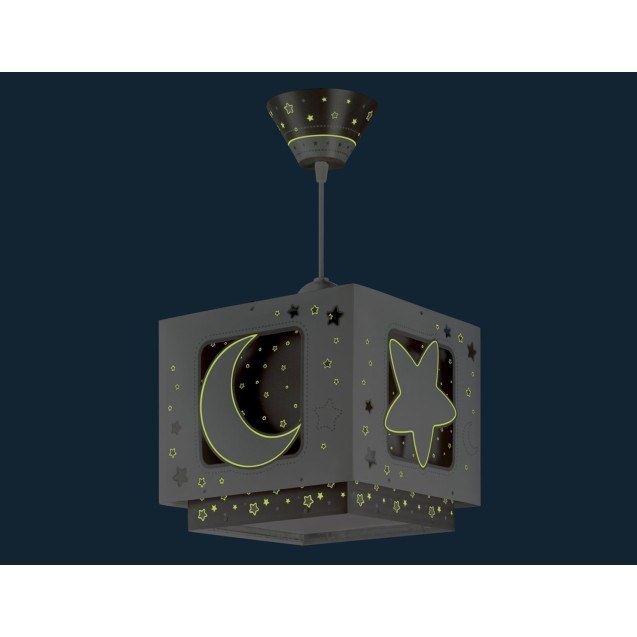 Παιδικό Φωτιστικό Οροφής Μονόφωτο Ango Gray...