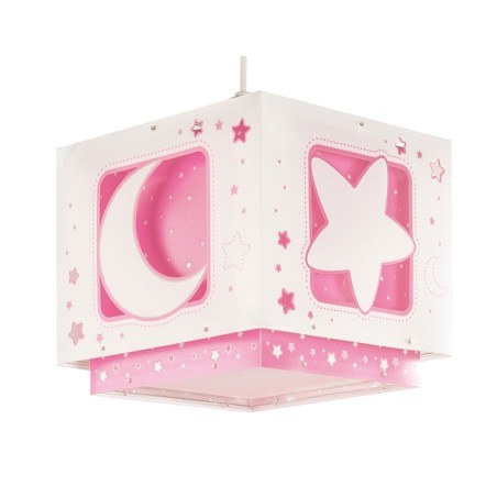 Παιδικό Φωτιστικό Οροφής Μονόφωτο Ango Pink Moon 63232 S