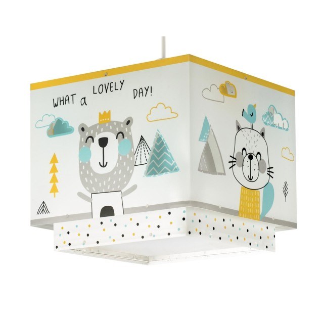 Παιδικό Φωτιστικό Οροφής Μονόφωτο Ango Hello...