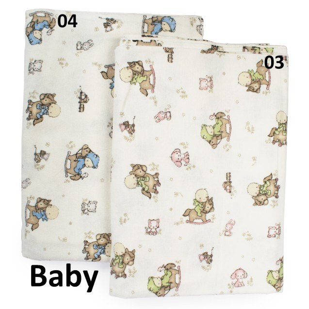 Μαξιλαροθήκη Φανελένια Dimcol Baby 03 50x70